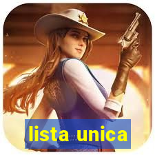 lista unica